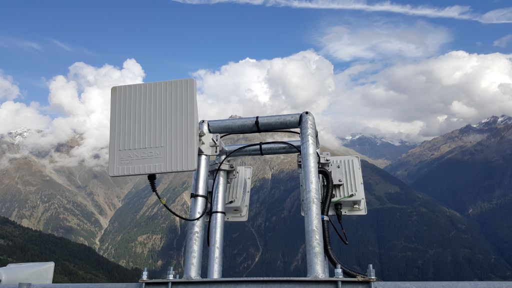 Desde los Andes hasta los teleféricos Giggijoch en Austria: los puntos de acceso LANCOM son usados en los diferentes teleféricos por todo el mundo.