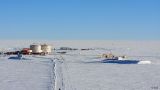 The Italian-French Concordia Research Station has been manned year-round since 2005. The Italian-French Concordia Research Station has been manned year-round since 2005.