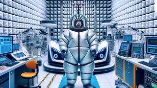 Autonomous driving and a space suit?! Autonomous driving and a space suit?!