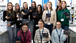 Gruppenfoto der Teilnehmerinnen.