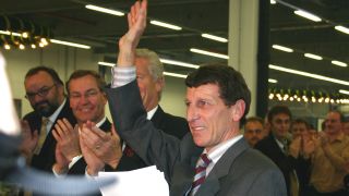 Reinhard Fischl bei der Verabschiedung.