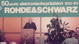 Teisnacher Ehrenbürgerschaft für Mitbegründer Dr. Hermann Schwarz.