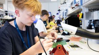 Spannende Einblicke in verschiedene Ausbildungsberufe erlebten die Besucher hautnah beim Zukunftstag. 