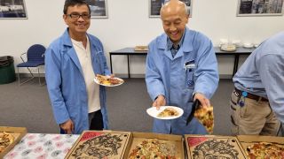 Regular office lunches Regular office lunches