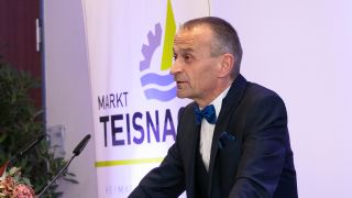 Neuer Ehrenbürger Johann Kraus. 