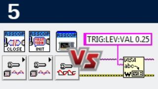 Instruments Drivers vs. Direct SCPI