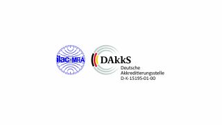 DAkkS accreditation 15195-01-00 DAkkS accreditation 15195-01-00