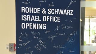 Rohde & Schwarz Israel opening