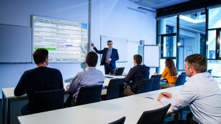 Train-the-trainer at Rohde & Schwarz headquarters Train-the-trainer at Rohde & Schwarz headquarters