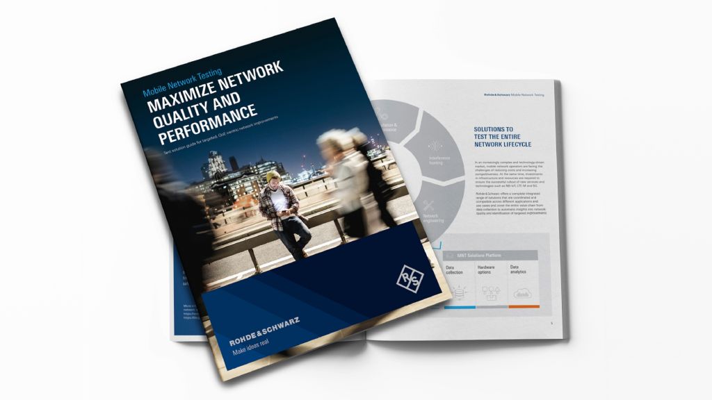 Maximize network quality & performance: Test solution guide for QoE centric network improvements
