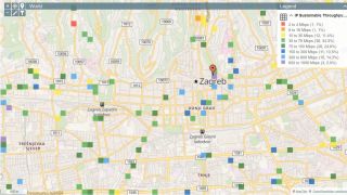 Example of data throughput classification map using R&S SmartAnalytics Example of data throughput classification map using R&S SmartAnalytics