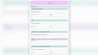 Network Performance Score data service template