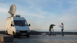 Satellite news gathering (SNG) 