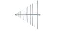 R&S®HL033 log-periodic broadband antenna R&S®HL033 log-periodic broadband antenna