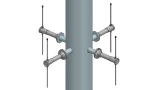 R&S®ADD015 Centric mast HF DF antenna R&S®ADD015 Centric mast HF DF antenna