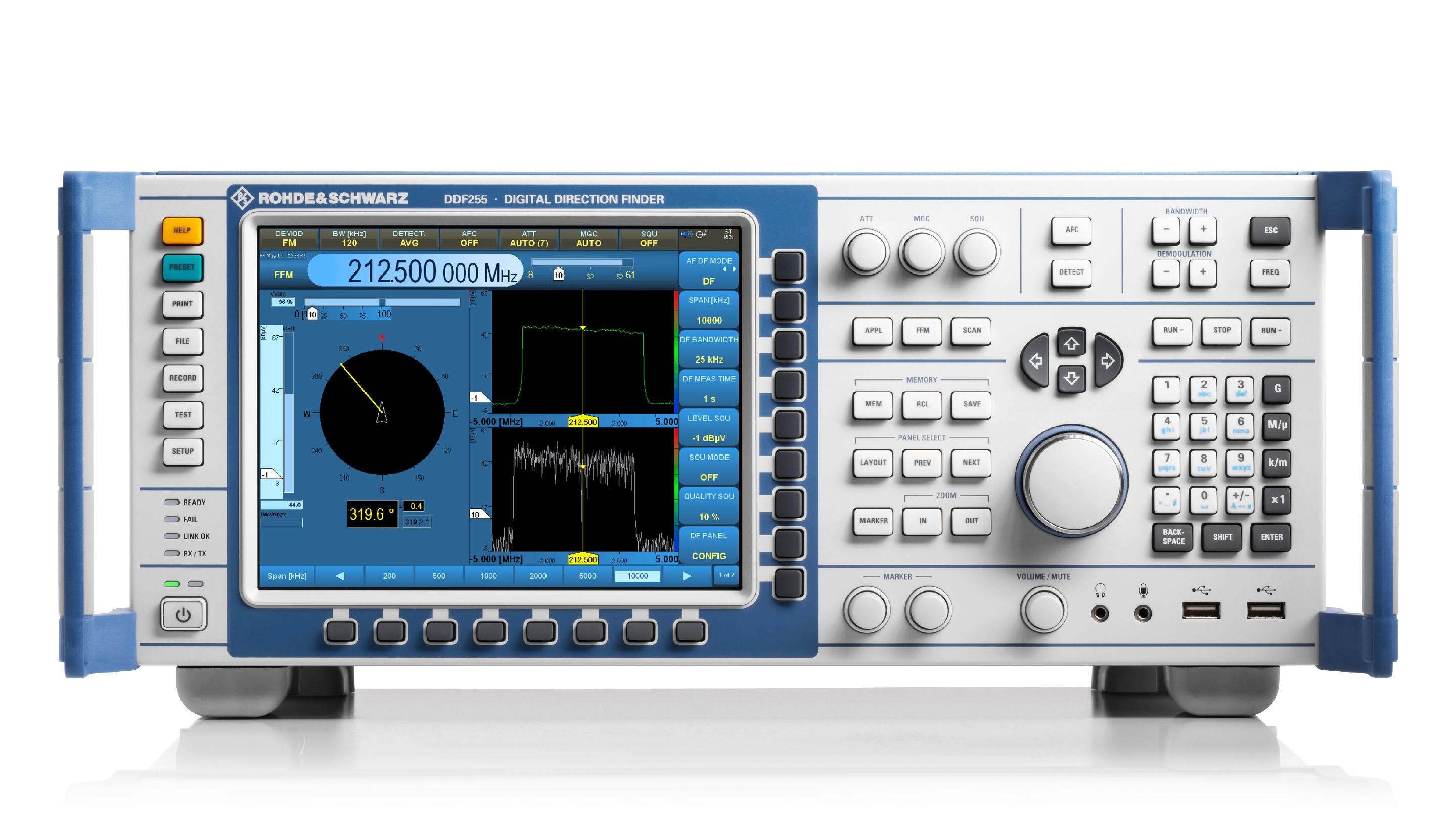 R&S®DDF255 Digital direction finder | Rohde & Schwarz