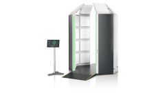 QPS Walk2000 Walk-through security scanner, Side view QPS Walk2000 Walk-through security scanner, Side view