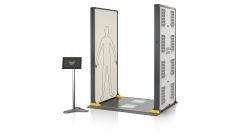 QPS201 Security Scanner, Side view QPS201 Security Scanner, Side view