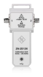 R&S®ZN-ZE1xx network analyzer calibration units R&S®ZN-ZE1xx network analyzer calibration units