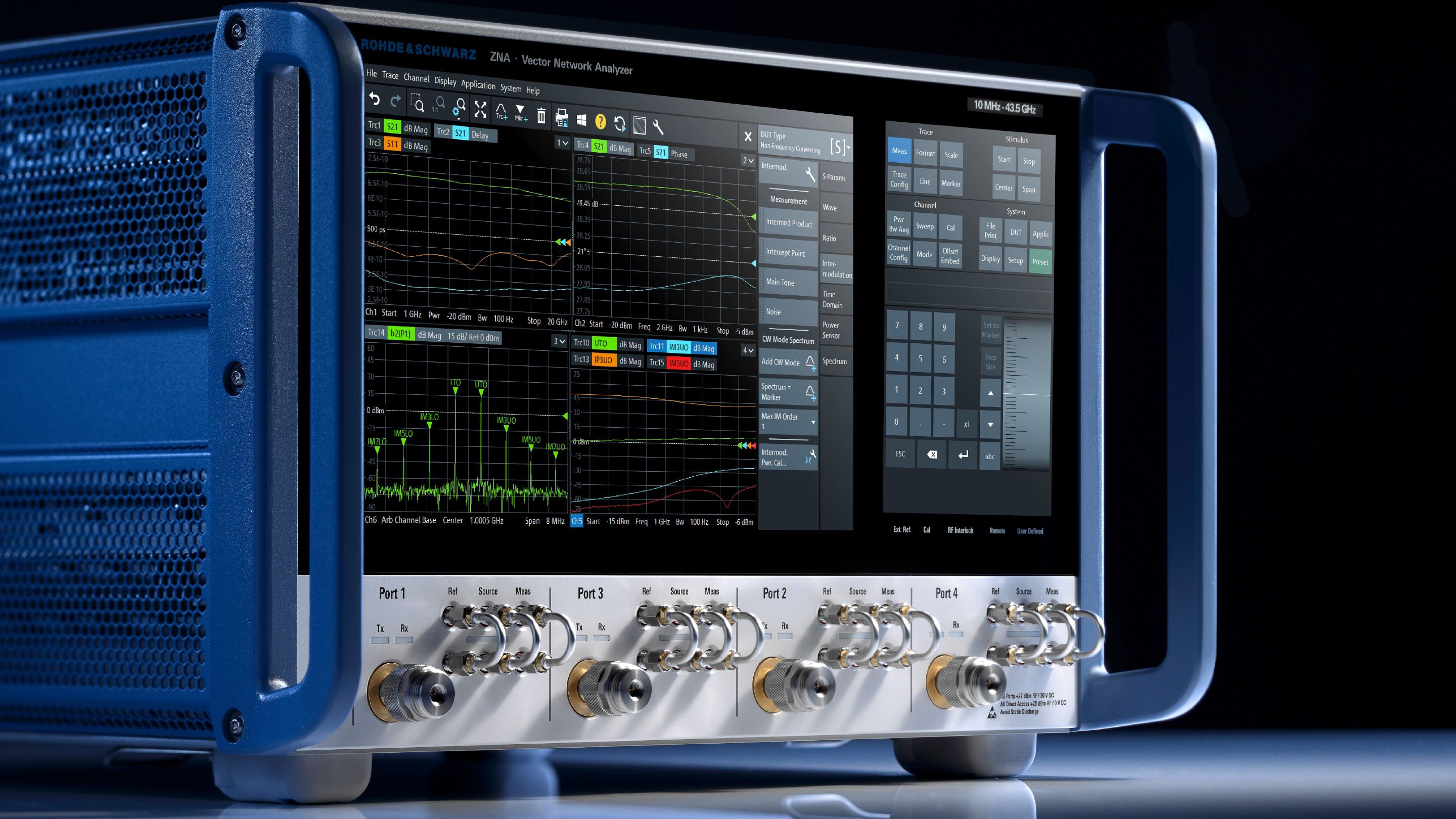 R&S®ZNAK1 spectrum analysis option Rohde & Schwarz