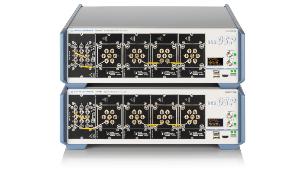 Recommended R&S®OSP open switch and control platform for 48 ports