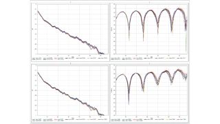 Measurements of multiple 40 ps line standards performed with R&S®ZNA67 and FormFactor Summit200 probe system. Measurements of multiple 40 ps line standards performed with R&S®ZNA67 and FormFactor Summit200 probe system.