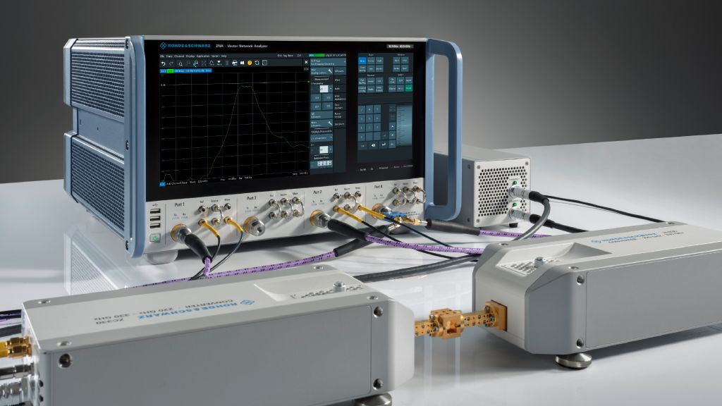 Compact solution for network analysis in the mmWave range