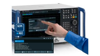 ZNB3000 mit integriertem SCPI-Recorder ZNB3000 mit integriertem SCPI-Recorder