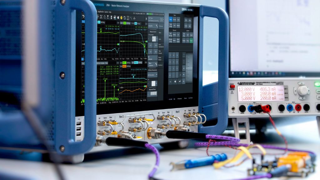 The R&S®ZNA vector network analyzer supports demanding noise measurement applications.