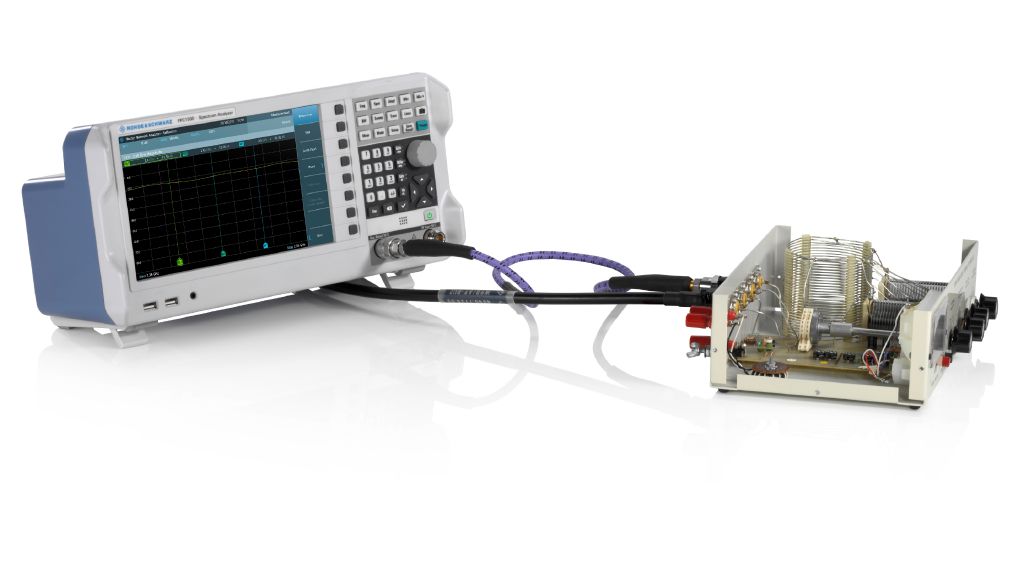 Matching network connected to FPC1500 and antenna cable