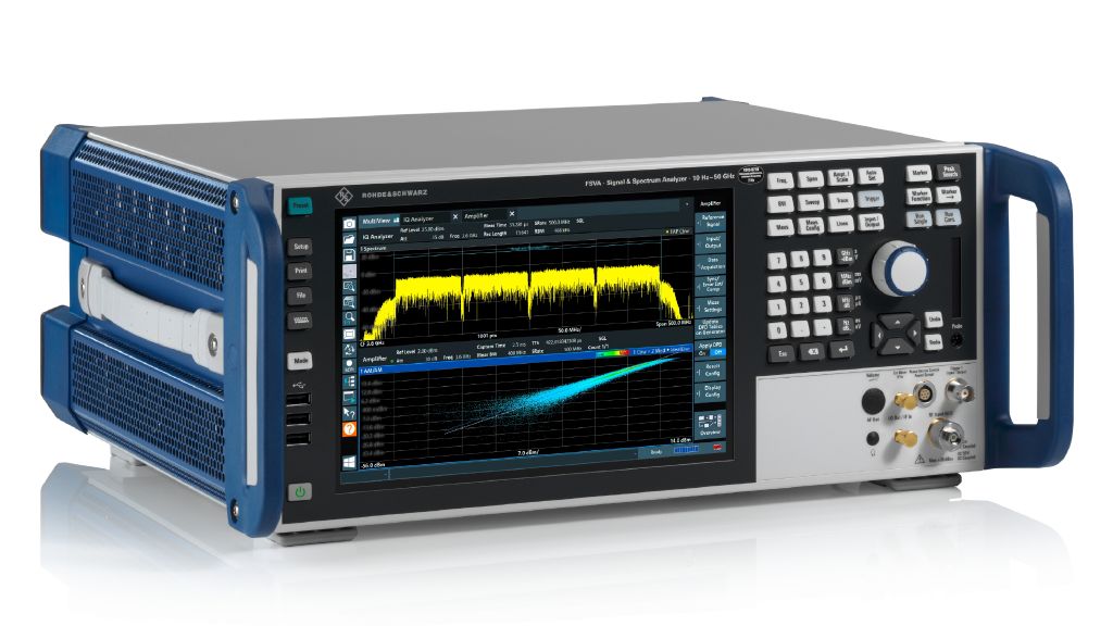 R&amp;S®FSVA3000 Signal and spectrum analyzer, Side view