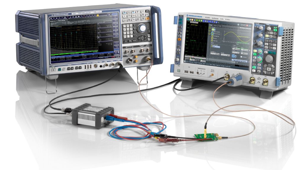 Test PSNR: misurare il rumore di fase indotto dall'alimentazione e il jitter su un oscillatore a cristallo a basso jitter Epson SG3225EEN.