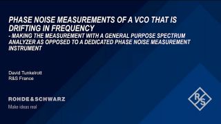 Webinar : Mesure de bruit de phase d'un VCO