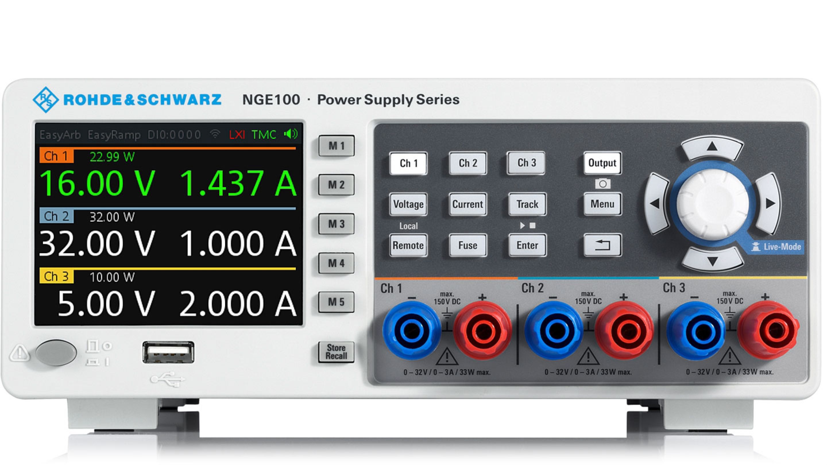 R S Nge100b Power Supply Series Rohde Schwarz