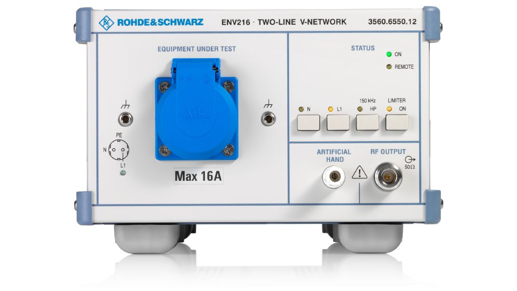 R&amp;S®ENV216 two-line V-network, front view