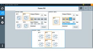 Path definition example for relays in different modules Path definition example for relays in different modules