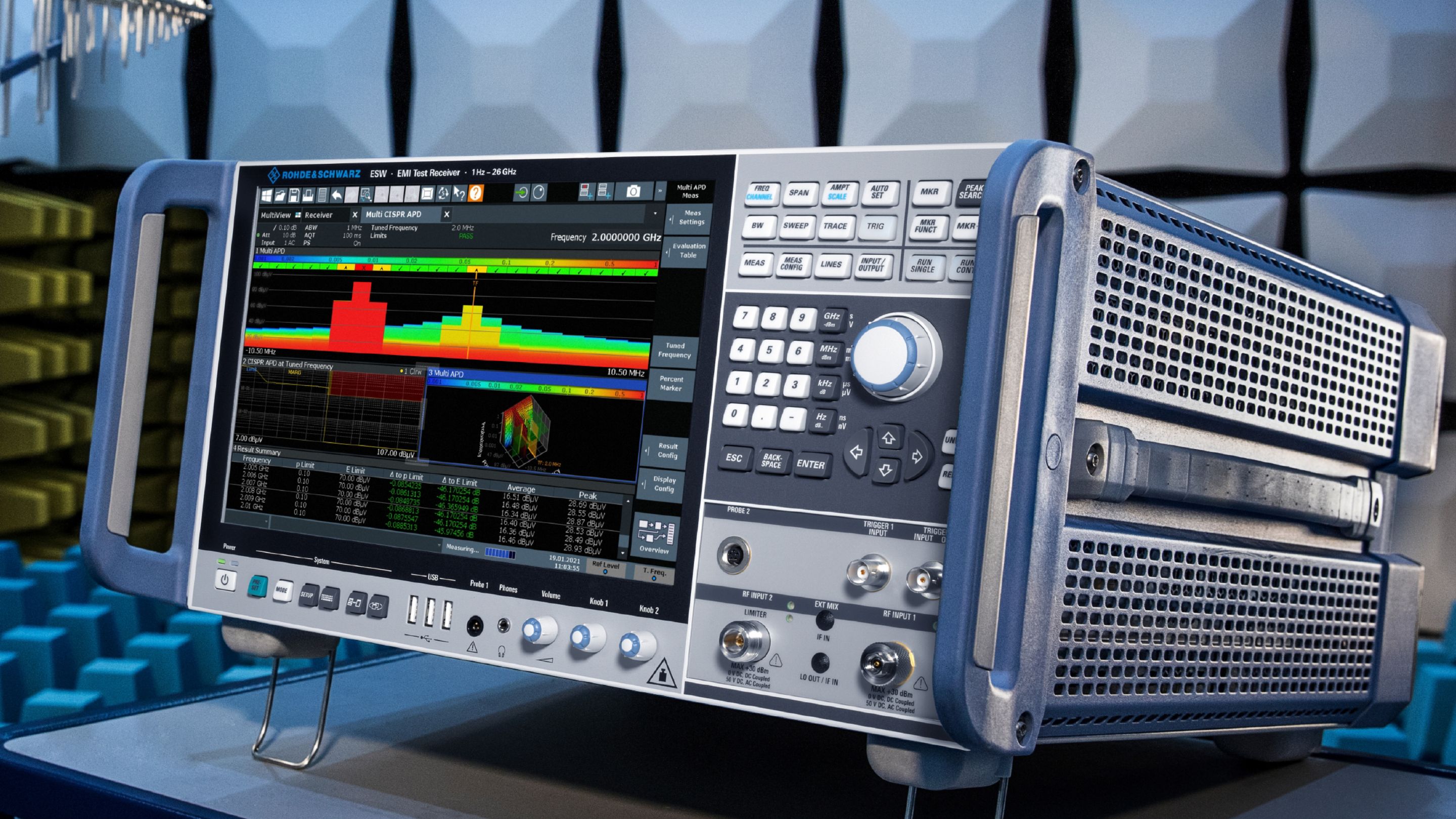 Rohde & Schwarz lance un récepteur de mesure Rohde & Schwarz lance un récepteur de mesure