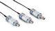 R&S®NRP-Z8x wideband power sensors, Side view R&S®NRP-Z8x wideband power sensors, Side view