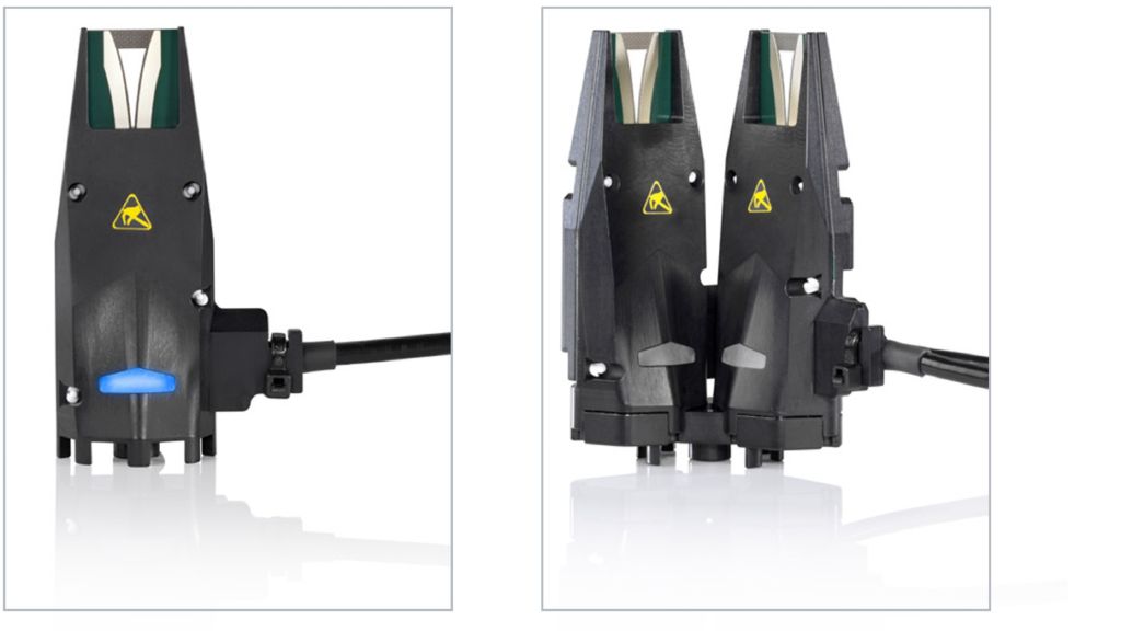 Single / Dual-polarized 측정용 R&S®NRPM-A90(좌) 및 R&S®NRPM-A90D(우) 안테나 모듈