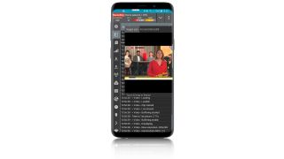 Graphical user interface of the video quality test in QualiPoc Android Graphical user interface of the video quality test in QualiPoc Android