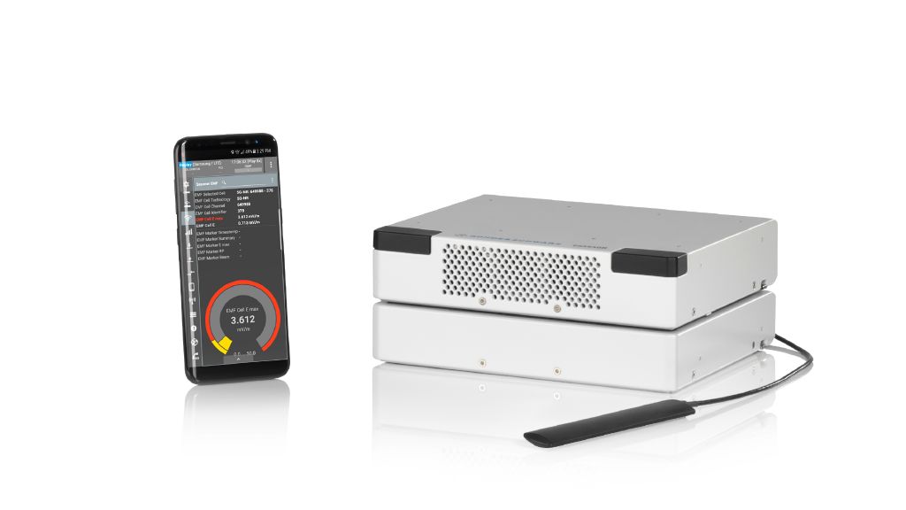 Codeselektive EMF-Messungen an 5G-Trägern