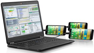 R&S®ROMES4 mit Test-Smartphones