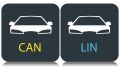 CAN/LIN oscilloscope software, Software CAN/LIN oscilloscope software, Software
