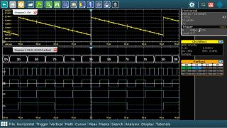 Use the R&S®SmartGrid function to position the digital channels on the display according to your needs. Use the R&S®SmartGrid function to position the digital channels on the display according to your needs.