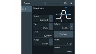 図4:トリガイベントBウィンドウ 図4:トリガイベントBウィンドウ