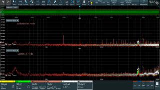 伝導性EMIの測定結果