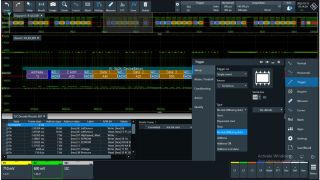 Protocol trigger setup dialog.