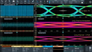 Embedding & Equalization oscilloscope software Embedding & Equalization oscilloscope software