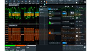 DDR3リード／ライトデコードのセットアップダイアログ