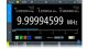 Frequency counter oscilloscope software, Screenshot